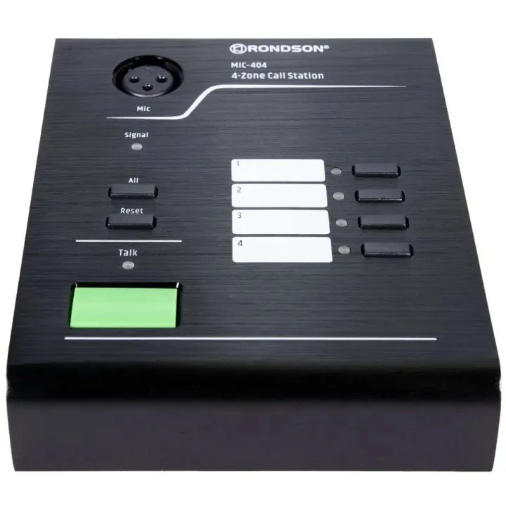Microphone 4 zones pour serie MX-404