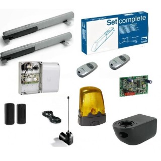 Système Complet Atus Pour Portail Battant Jusqu'À 3M Par Vantail