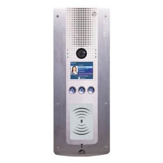 Portier audio video Full IP/SIP 1 bouton d'appel conforme loi Ha