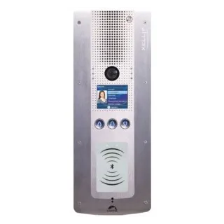 Portier Audio Video Full Ip/Sip 1 Bouton D'Appel Conforme Loi Handicap Poe