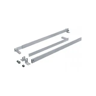 Jeu De Bra Télescopique Droit Avec Tube Rectangulaire 40X10Mm