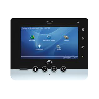 Moniteur de réception audio vidéo+écran couleur 7 pouces tactile