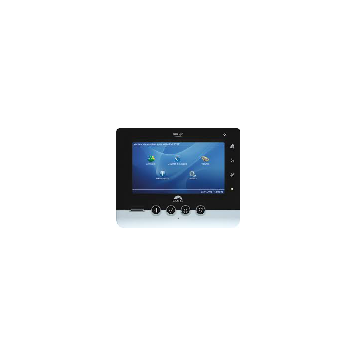 Moniteur de réception audio vidéo+écran couleur 7 pouces tactile