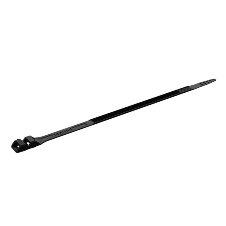 Collier Colson Noir Protégé Ultraviolet Denture Extérieure Larg.9Mm, Long. 262Mm