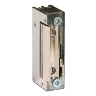 Gâche électrique 1 ROUREG étroite OPEM 8/12V AC/DC