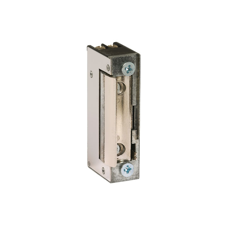 Gâche électrique 1 ROUREG étroite OPEM 8/12V AC/DC