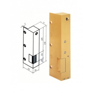 Gâche N° 10 Droite Tirant Électro Inversé 12 V Cc