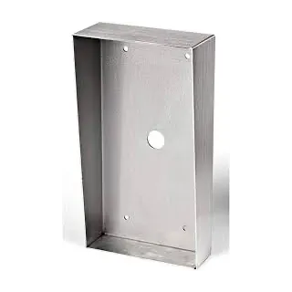 Cadre Saillie Inox Avec Visière Anti Pluie, Pour Le Façades Fdb1, Fdb2 Et Fdb4
