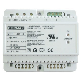 Alimentation 12Vdc/2A. Din5