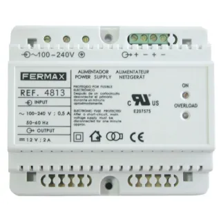 Alimentation 12Vdc/2A. Din5