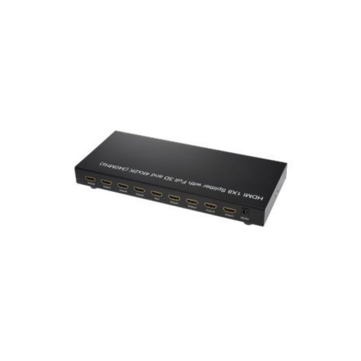 Distributeur Hdmi 2.0 1E/8S Boite 1 Pc