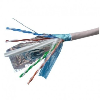 CABLE RESEAU cat6 F/UTP 4paires   le touret de 500m  250535-W5