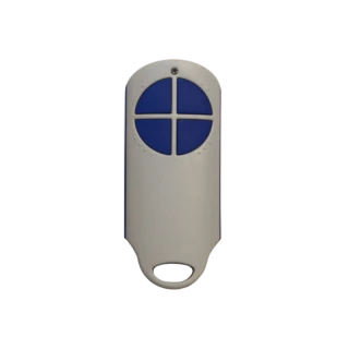 Emetteur Bleu 868 Mhz 4 Canaux Bi-Techno + Badge Mifare
