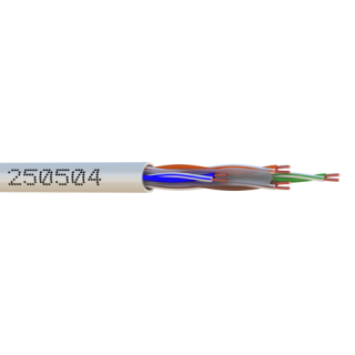 CABLE RESEAU cat6  UTP max70m. 4 paires dévidoir 305m. 250504-R3