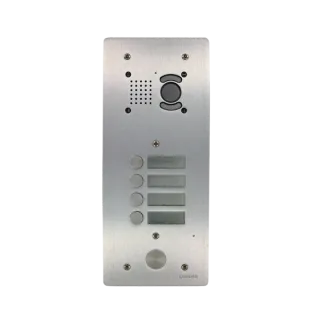 Poste Extérieur Vidéo Av1004 Viptt, Robuste, Compatible Systèmes Ip Et Adapté