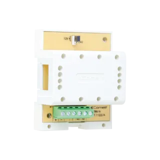 Relais Usage Général 12-24 Vca/Cc 10 A, Montage Rail Din 4 Modules