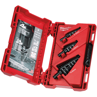 Coffret Forets Étagés Shockwave 3Pcs-Ø 4 À 12 Mm, Pas De 1 Mm