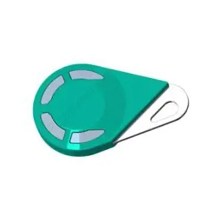Télécommande 4 Boutons Hexact Verte - 868 Mhz - Bi-Technologies