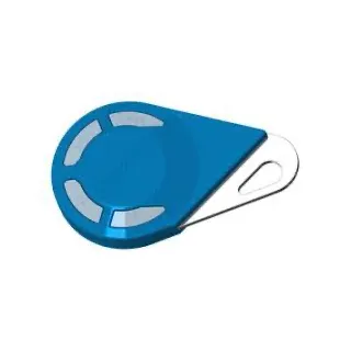 Télécommande 4 Boutons Hexact Bleue - 868 Mhz - Bi-Technologies