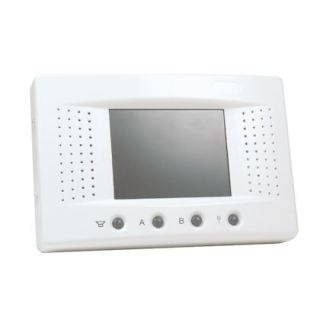 Moniteur Blanc Main Libre Ellipse - Boucle T Intégrée -Ecran Lcd 4' Soit 10,16Cm