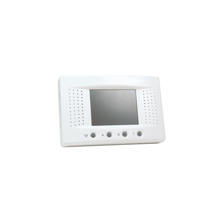 Moniteur Blanc Main Libre Ellipse - Boucle T Intégrée -Ecran Lcd 4' Soit 10,16Cm