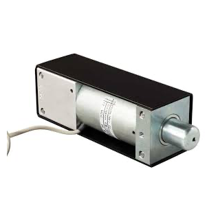 Verrou carré 50 L150 à rupture pêne cylindriq 12V montage verti bas*