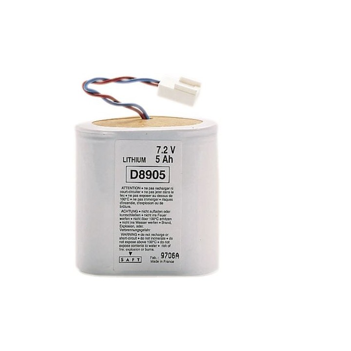 Pile Lithium 7,2 Volts, 5 Ah