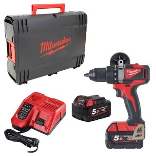M18 BLDD2-502X-Perceuse Visseuse BRUSHLESS,18V, 5,0Ah, 85 Nm