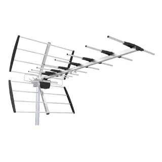 Antenne Uhf Pleine Onde 27 Éléments Avec Filtre 5G, Gain 11-15 Db
