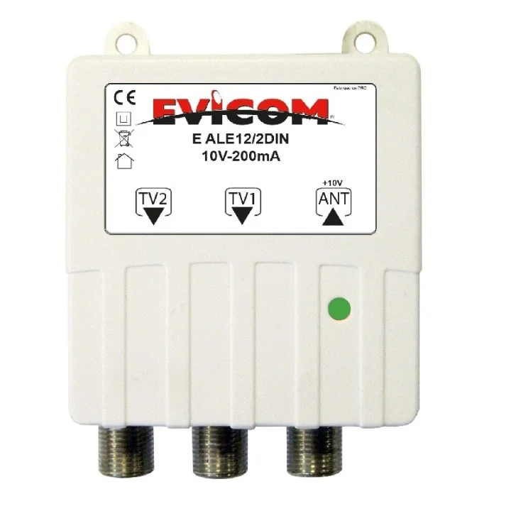 Alimentation 10 Volts 2 Sorties 200Ma Din