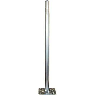 Pieds Terrasse Hauteur 1 M, Diamètre 50 Mm (Zinc Bichromaté)