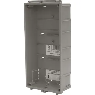 Boîtier D'Encastrement Pvc 2 Modules Pour Platine Nexa Inox