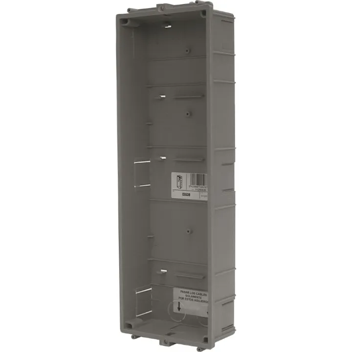 Boîtier D'Encastrement Pvc 3 Modules Pour Platine Nexa Inox