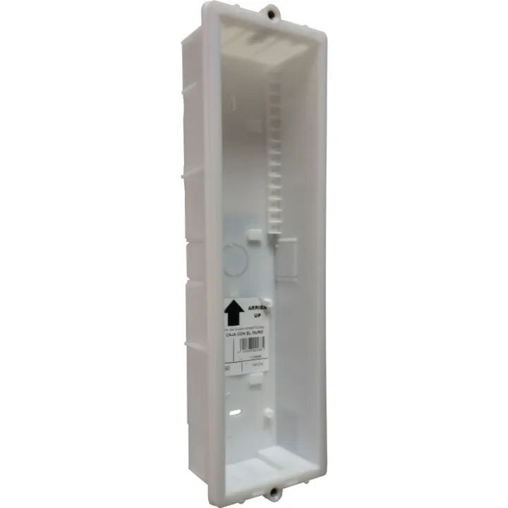 Boîtier D'Encastrement Pvc 3 Modules Pour Platine Nexa Aluminium