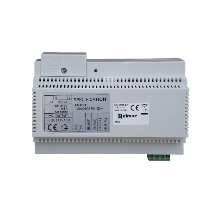 Alimentation Modulaire Bus G2P Et Kits Soul Vidéo 30 Vcc / 1.5 A, 8 Modules Din