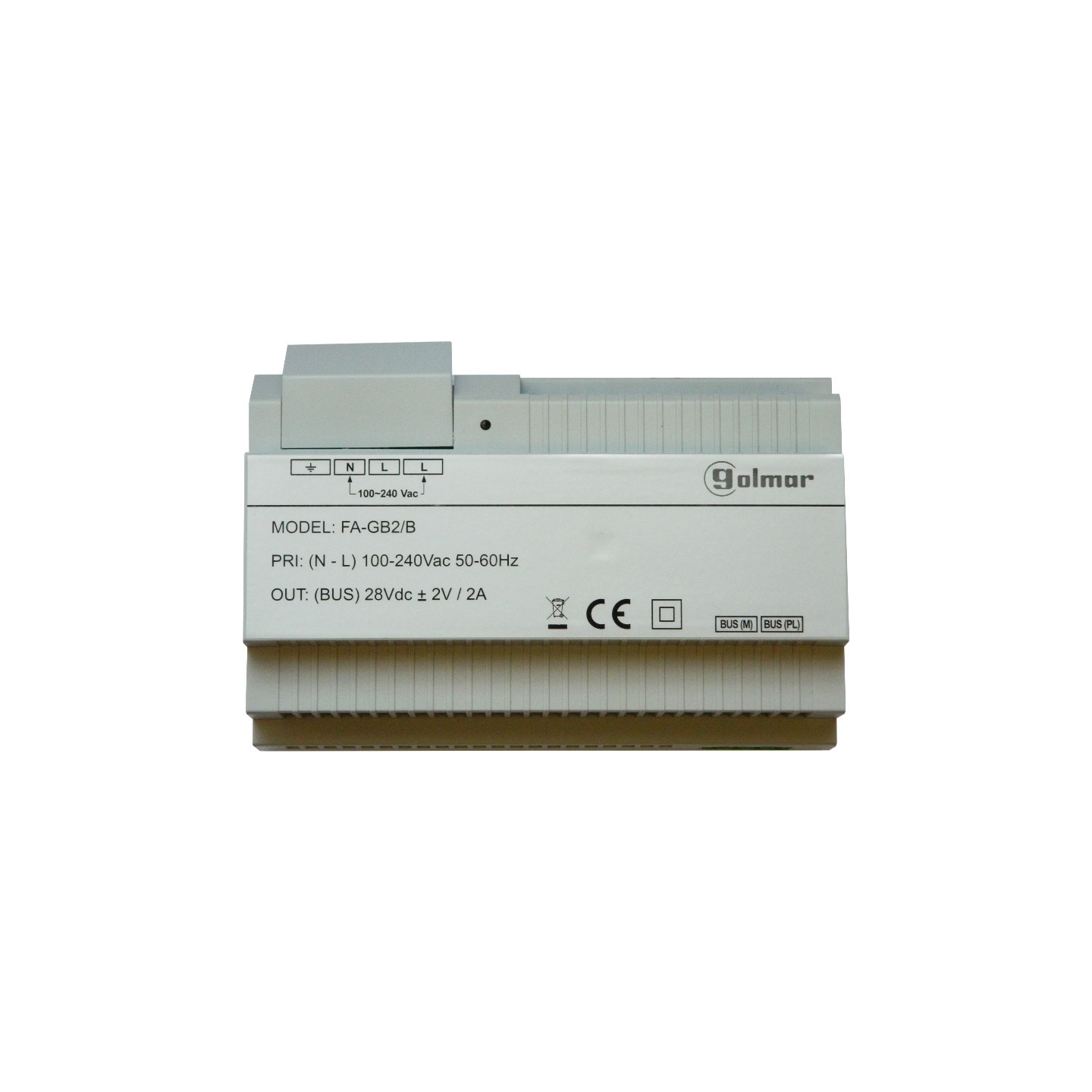 Alimentation Modulaire Bus Gb2 28 Vcc / 31 Va, 8 Modules Din