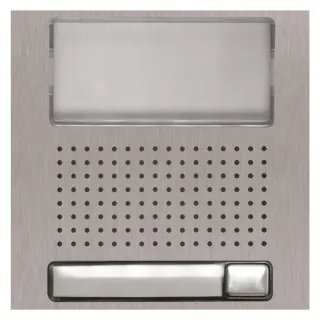 Module Nexa Inox Pour Groupes Audio Et Vidéo, 1 Bouton D'Appel, Finition Inox