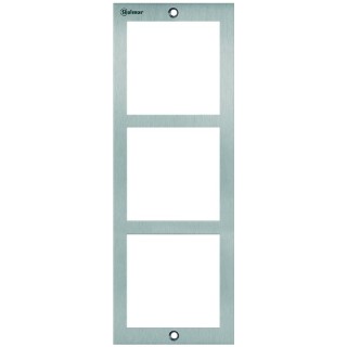 Cadre De Montage Inox 316 L, 3 Modules Nexa Inox - Livré Avec Vi