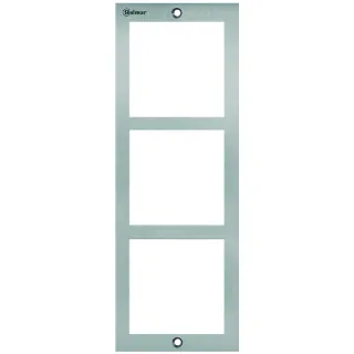Cadre De Fixation Nexa Inox 3 Modules Verticaux, Vis Et Outils, Finition Inox