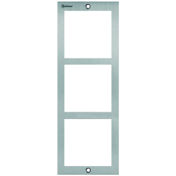 Cadre De Montage Inox 316 L, 3 Modules Nexa Inox - Livré Avec Vi