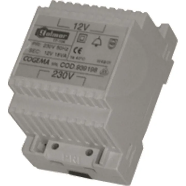 Alimentation Modulaire 12 Vca / 18 Va, 3 Modules Din
