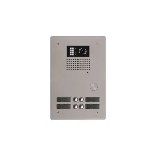 Platine Aluminium Haut-Risque Vidéo 2 Rangée 4 Bouton