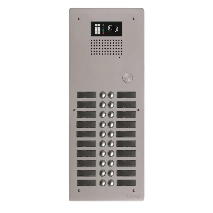 Platine Aluminium Haut-Risque Vidéo 2 Rangée 18 Bouton