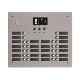 Platine Aluminium Haut-Risque Vidéo 4 Rangée 24 Bouton