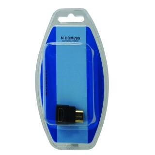 CONNECTEUR HDMI ANGLE DROIT M/F