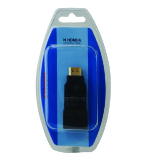Connecteur Hdmi Articulé Mâle/Femelle Sous Blister