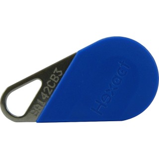 Badge de proximité bleu MIFAIRE 13.56 MHz (HEXACT)*