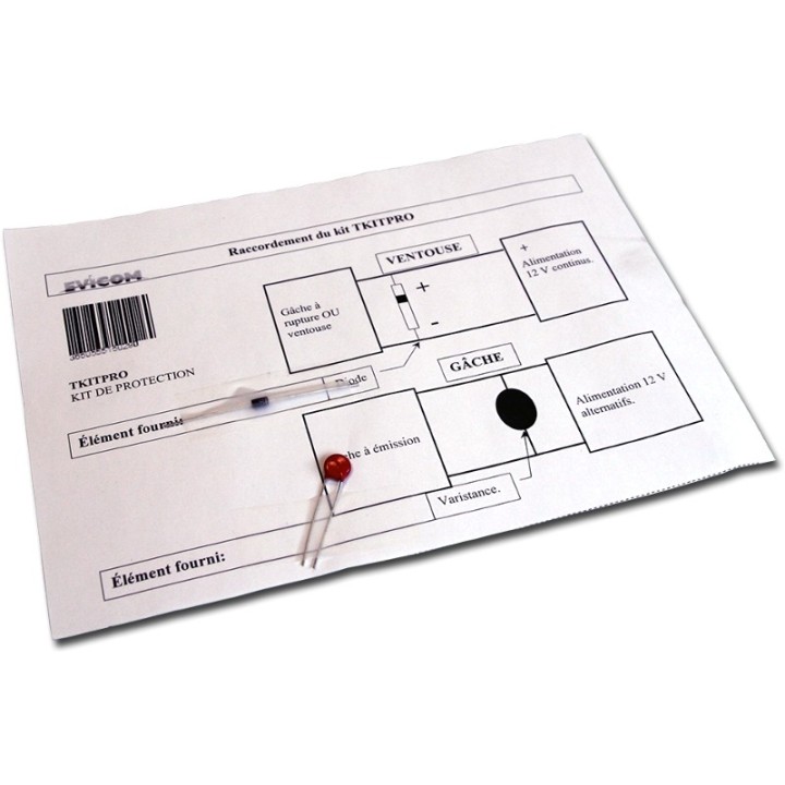 Kit De Protection Pour Ventouse Et Gâches