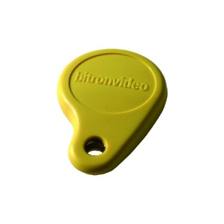 Badge de proximité jaune MIFAIRE 13.56 MHz (PROXIMAN)(*)