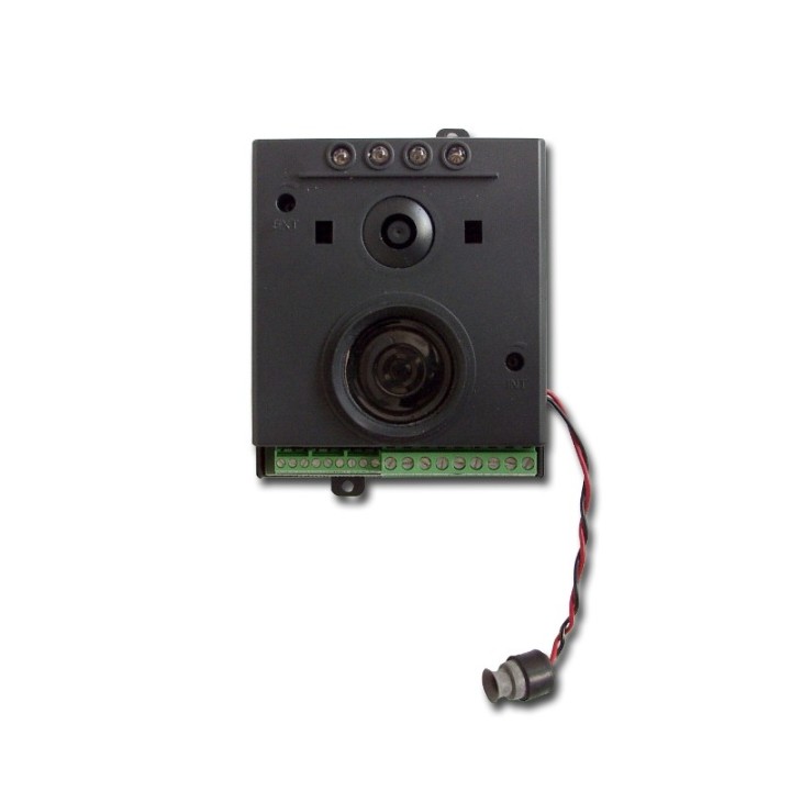 Groupe audio/vidéo couleur+leds blanches d'éclairage (vidéo 4+N)